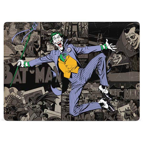 DC Comics The Joker Vintage Action pose pattern Surface Laptop 2 Skin